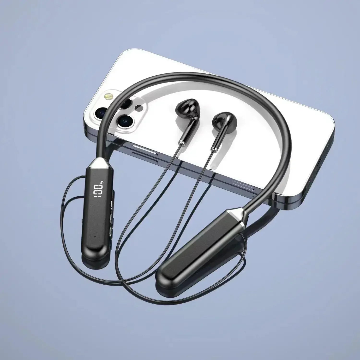TWS HiFi Sound Neckband Long battery Life Wireless Bluetooth5.3 Headphones Earphones Sports Gamer Headsets Noise Reduction