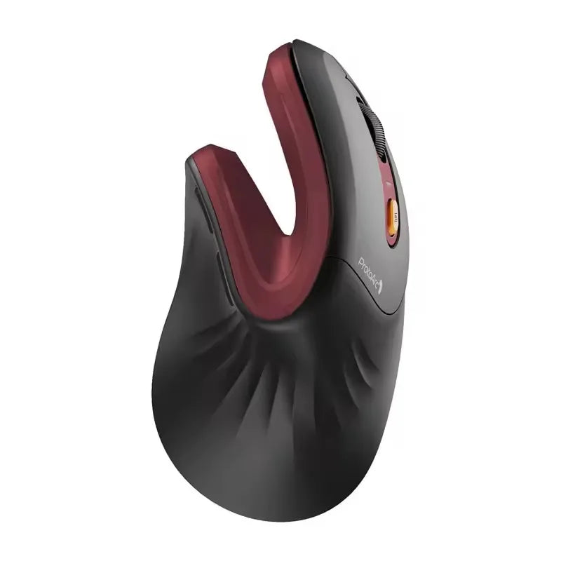 ProtoArc Ergonomic Vertical Mouse EM11 NL Rechargeable Wireless Mouse BT Ergo Mice with 3 Multi-Device 2.4GHz Optical Mice